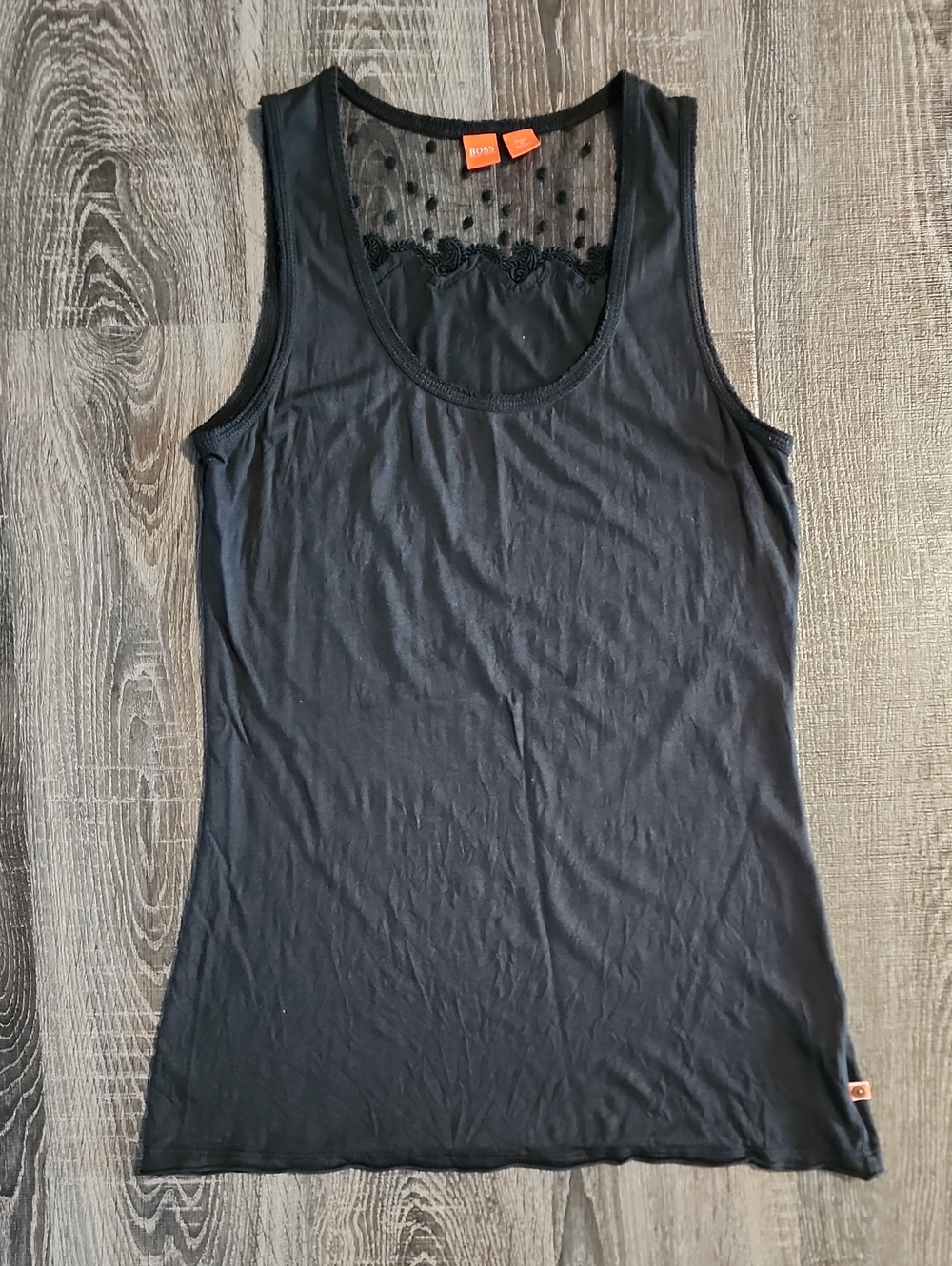 🎉 Hugo Boss Lace-Trim Tank Top 🎉
